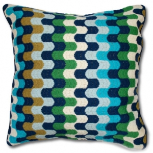 Jonathan Adler's Bargello Puzzle pillow