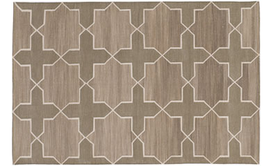 Madeline Weinrib's Platinum Westley rug
