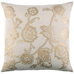 John Robshaw's metallic pillows