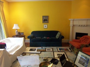 Starting an art wall Starting an art wall