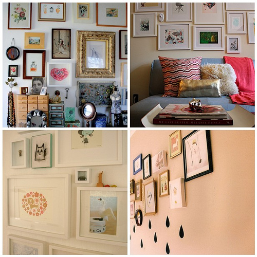 4 art walls