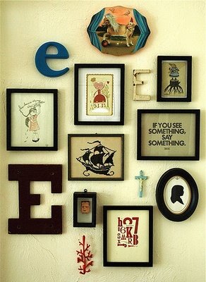 Graphic art wall