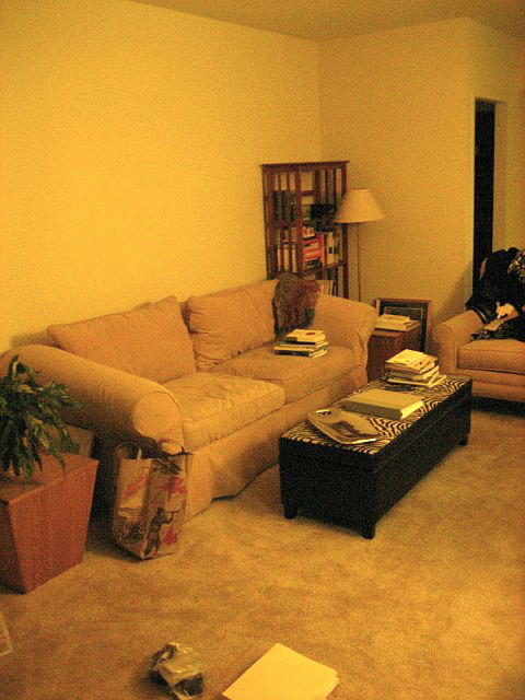 Gold sofa