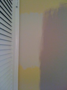 Gray paint swatches