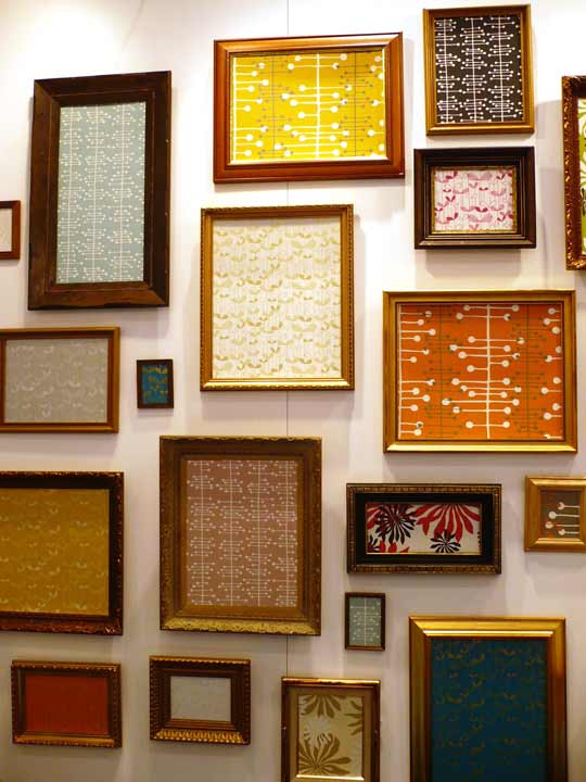 Gold picture frames