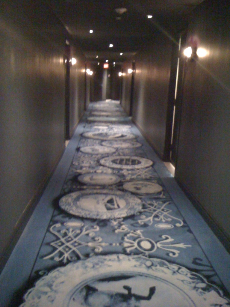 Mondrian hotel Miami hallway