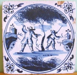 Delft tile