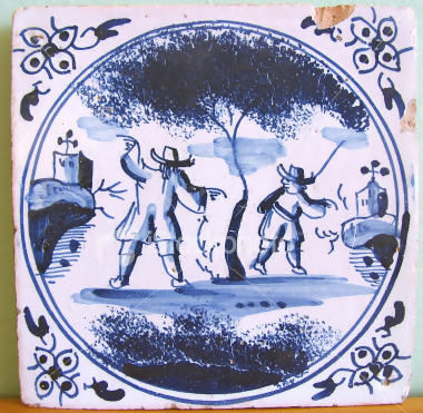 Delft tile