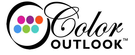 Color logo with black and white