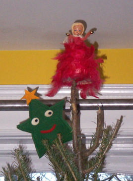 Christmas tree angels