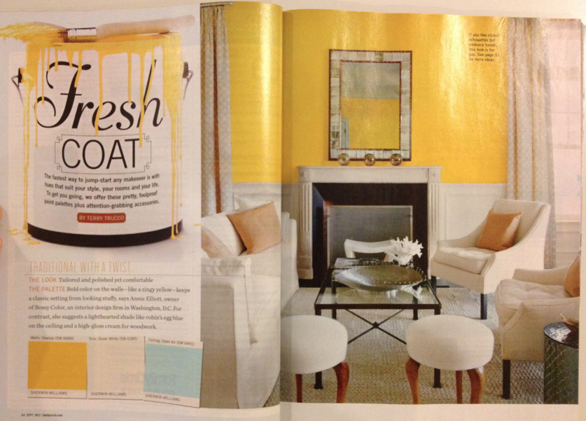 Family Circle Fresh Coat article by Terry Trucco