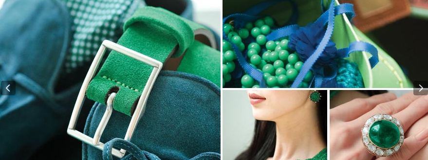 Shades of green emerald green Pantone color of the year 2013