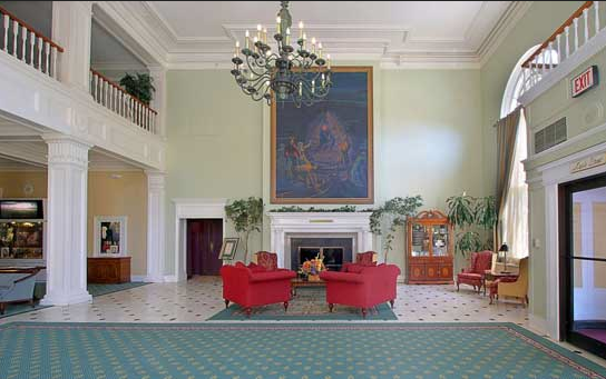 Lobby of The Queensbury Hotel, Glens Falls, NY Lobby of The Queensbury Hotel, Glens Falls, NY