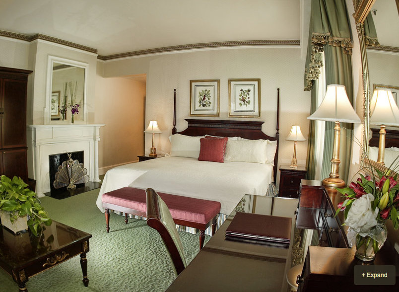 Room at The Jefferson Hotel, Richmond, VA Room at The Jefferson Hotel, Richmond, VA