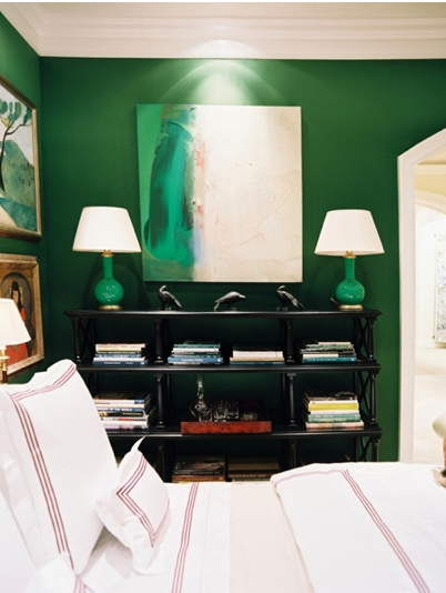 Emerald Green bedroom