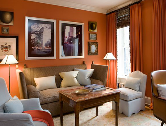 Jeffrey Bilhuber Pantone color of the year Tangerine Tango