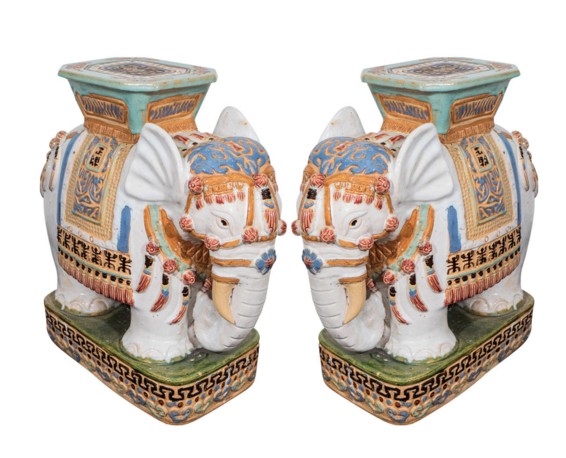 Elephant stools or side tables