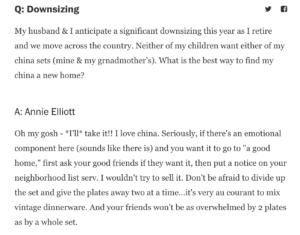 Excerpt of online Q&A with The Washington Post