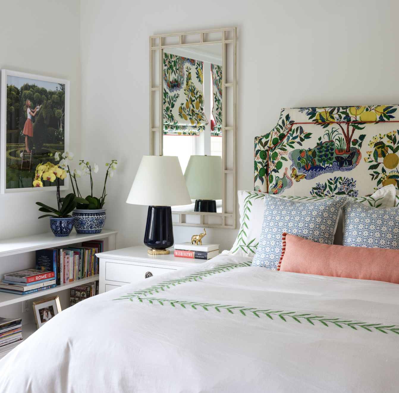 Pretty bedroom - working from home during COVID-19 makes you want to improve your home