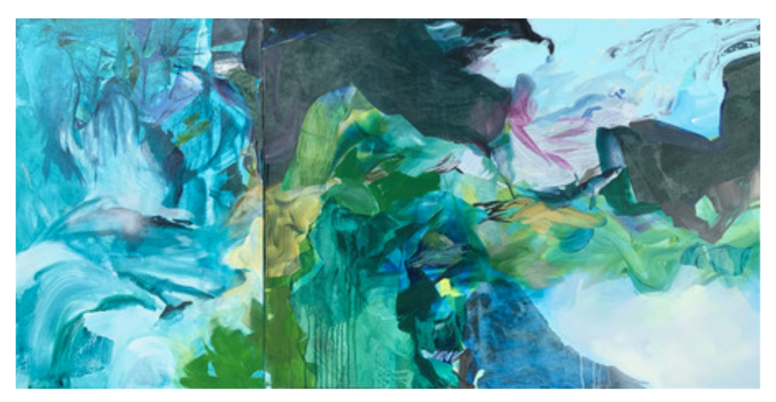 Colorful abstract painting