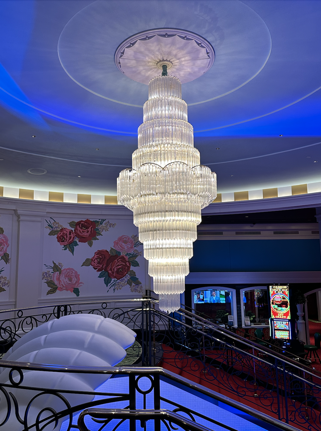 White chandelier 