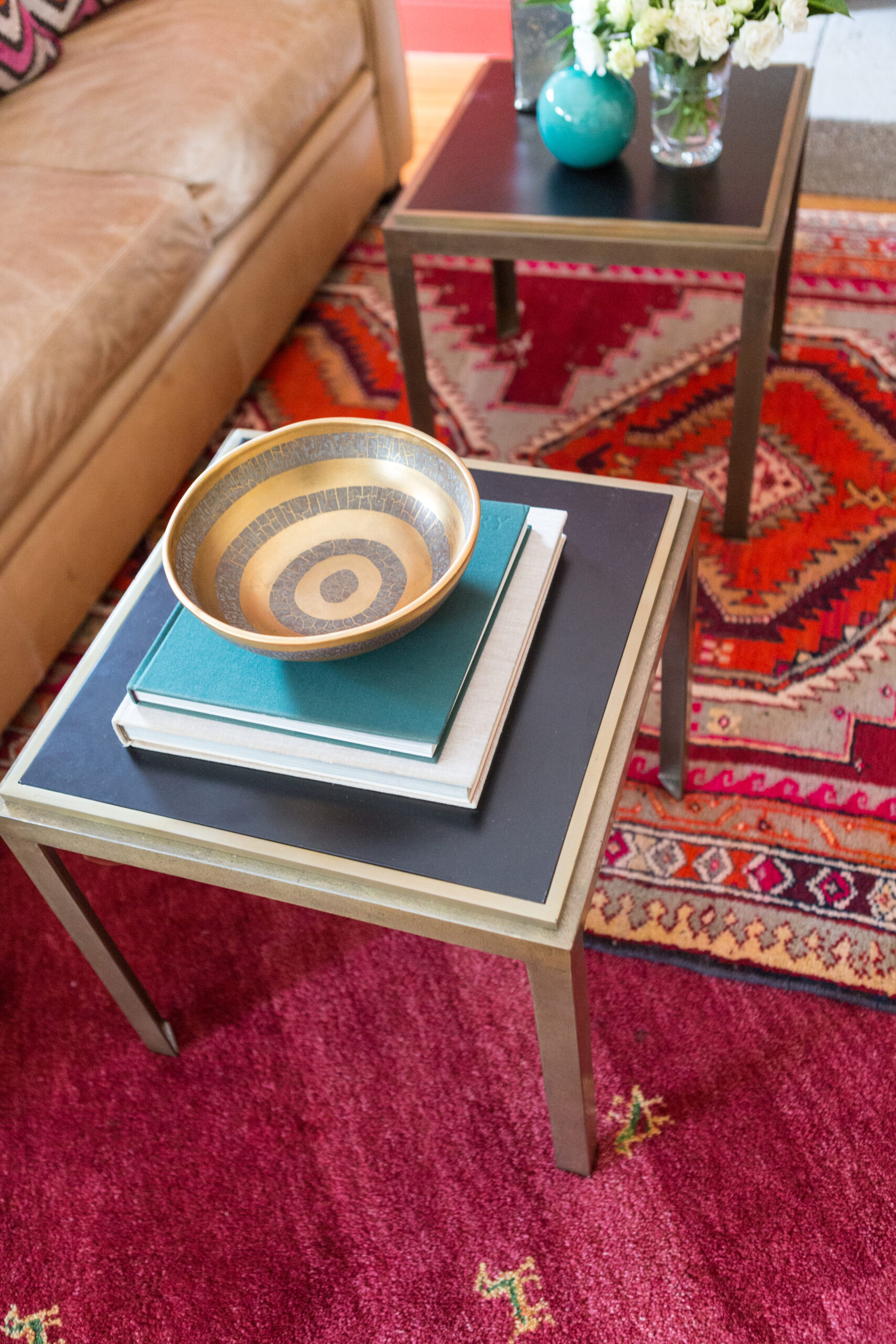 Close-up picture of a decorative bowl on a table