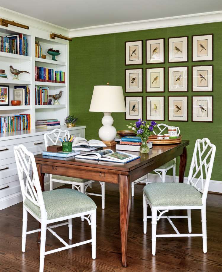 How to style a rectangular dining room table : Annie Elliott Design