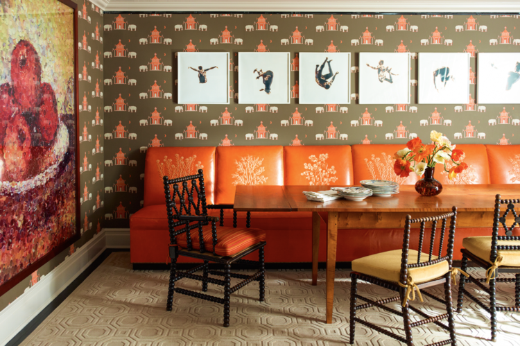 How to style a rectangular dining room table : Annie Elliott Design