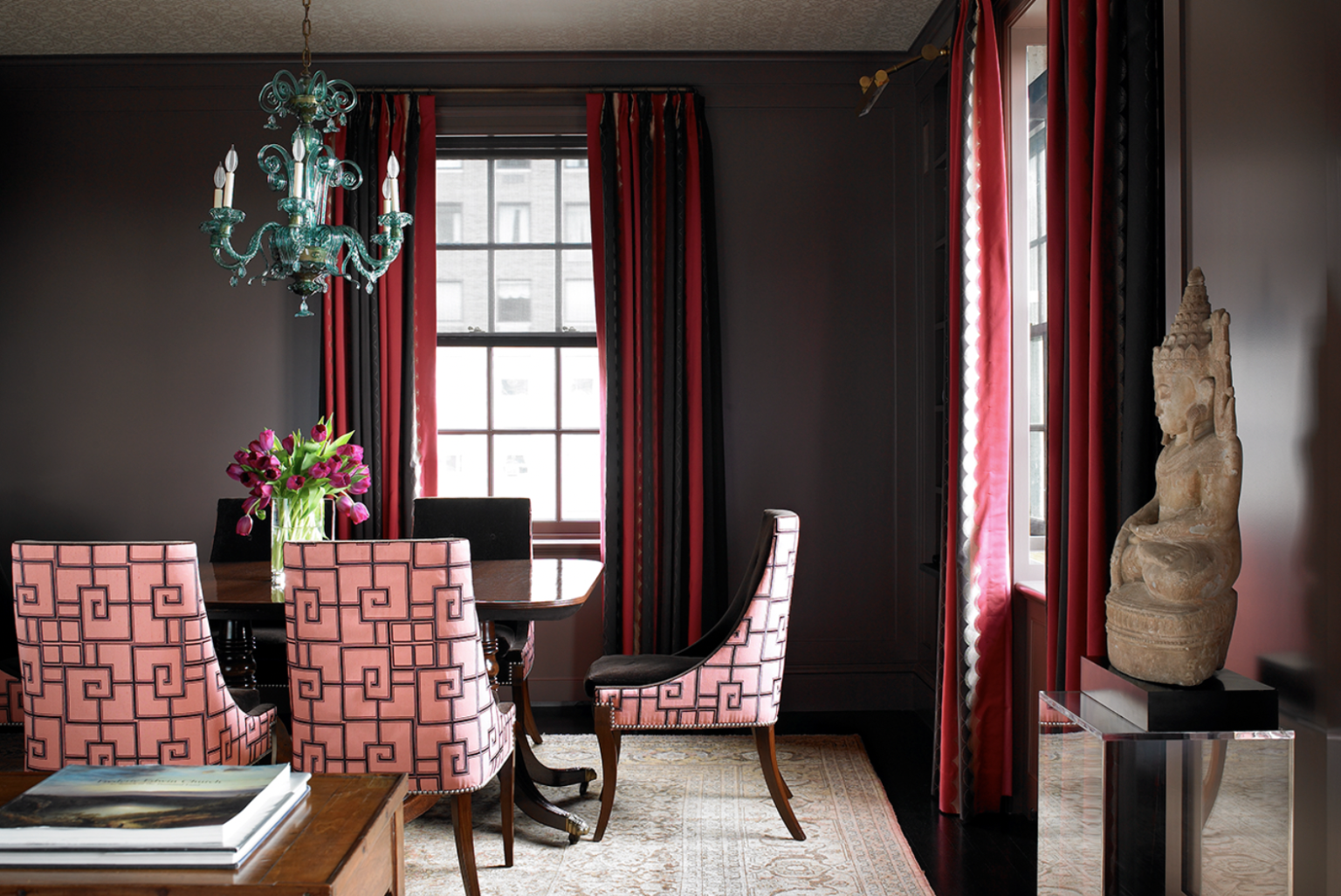 How to style a rectangular dining room table : Annie Elliott Design