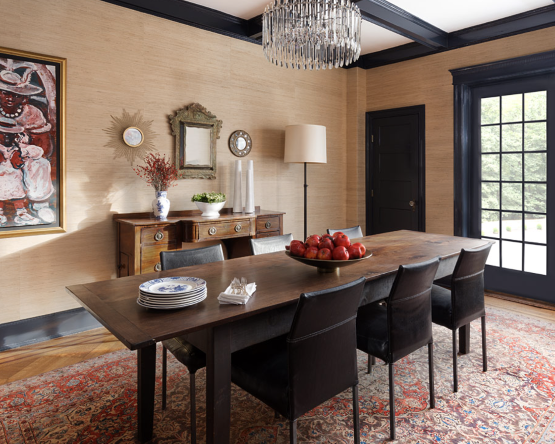 How to style a rectangular dining room table : Annie Elliott Design