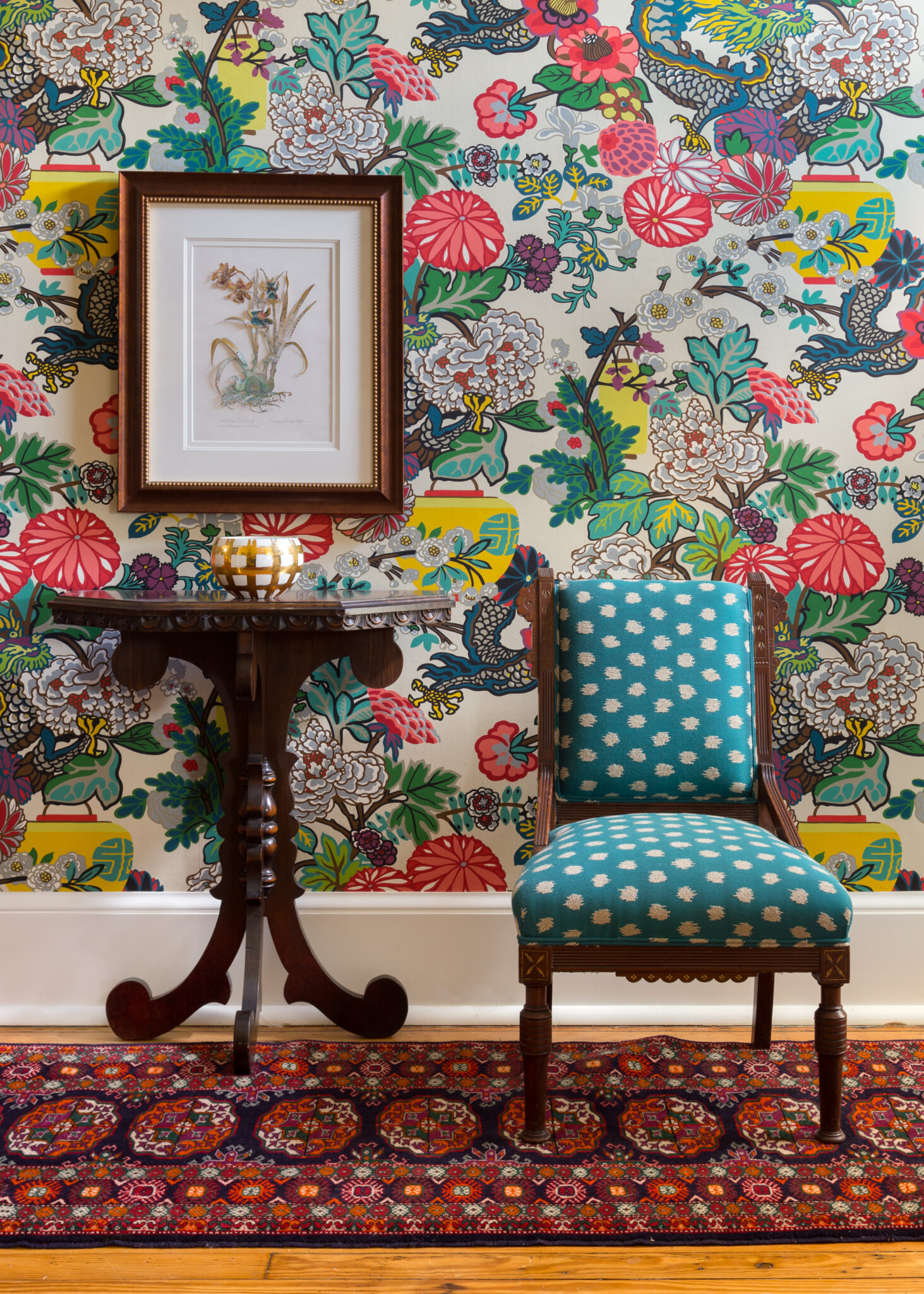 Wallpaper Icon: Schumacher's Chiang Mai Dragon : Annie Elliott Design