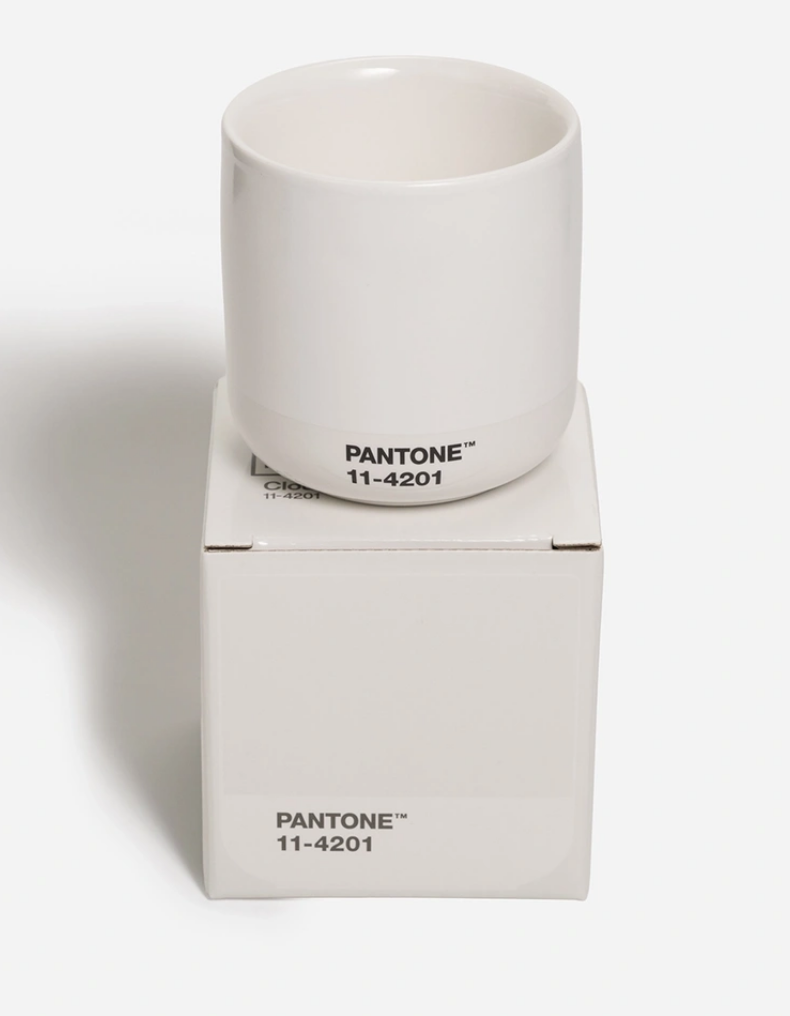 White coffee mug 